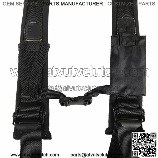 Seat Belt Harness 4 Point 2" Padded Black Polaris RZR XP S 4 1000 PAIR For: More than one vehicle - Image 2