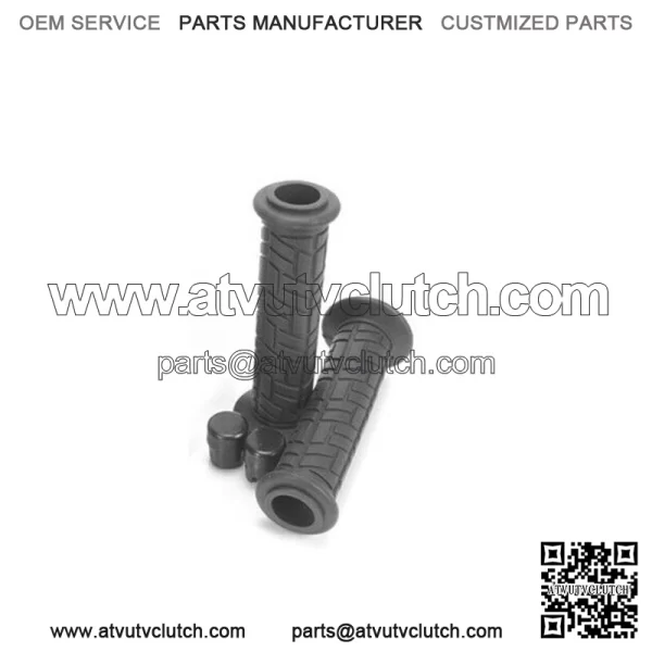 ATV Quad Grips Black 7/8" Handlebar for Honda TRX250EX TRX250X TRX300EX TRX400EX