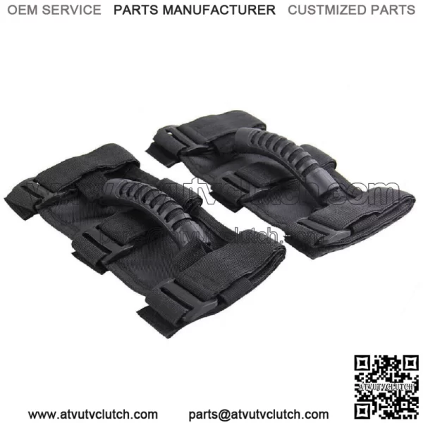 Pair PREMIUM Roll Bar Grab Handle Handles Black for Can-Am Maverick X3 Max R For: More than one vehicle - Image 4