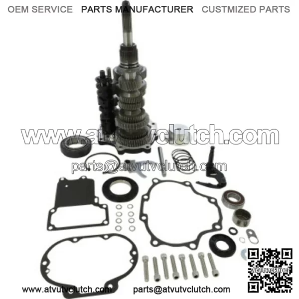 Baker Black Door 7-Speed Transmission Gear Set Harley Dyna FLH FLT 06-17 (For: Harley-Davidson)
