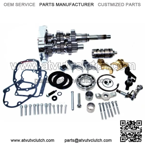 Ultima 6-Speed Transmission Builders Kit Harley Softail Dyna Touring Gear Set (For: Harley-Davidson)