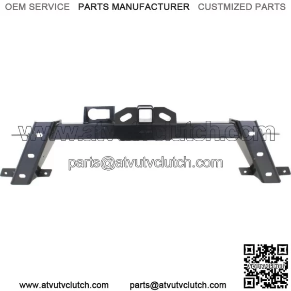 Rear Bumper Reinforcement For 2009-14 Ford F-150 W/ Tow Pkg Steel Black (For: Ford F-150)