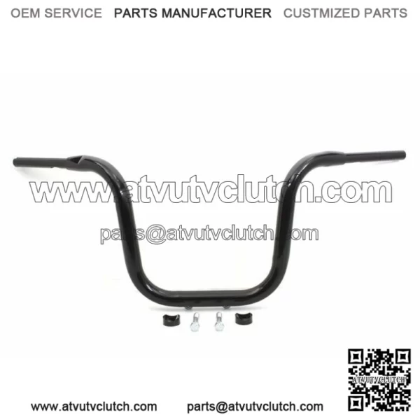 Black 1-1/2" Road Glide 15" Multi Riserless Apes Apehangers Handlebars Harley (For: Harley-Davidson)