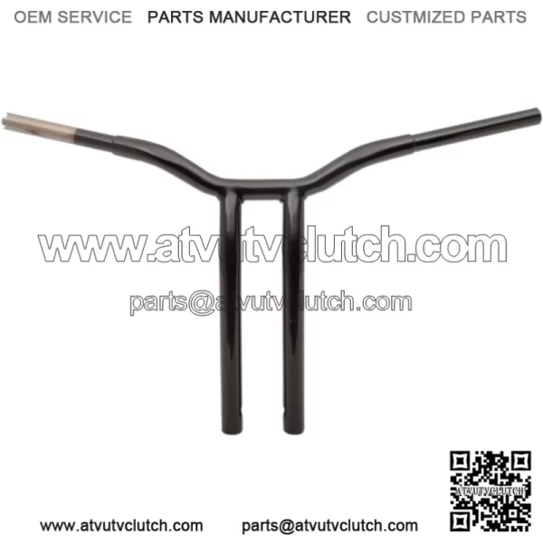 LA Choppers 1 1/4" Black Kage Fighter 16" T Bars Pullback Handlebars Harley FXD (For: Harley-Davidson)