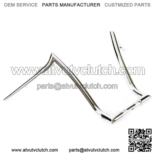Factory 47 Nomad Ape Hanger Handlebars 1-1/2" 16" Chrome Harley Softail (For: Harley-Davidson)