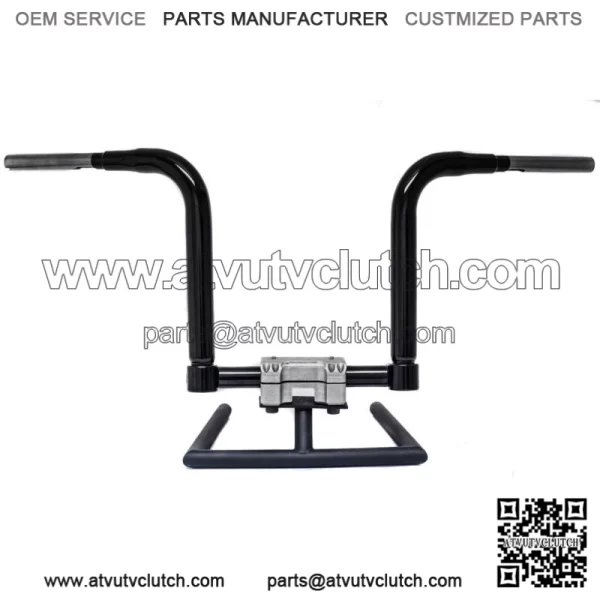 KST Kustoms Gloss Black 12 Pioneer Handlebars Bars Harley Road King Glide Bagger (For: Harley-Davidson)