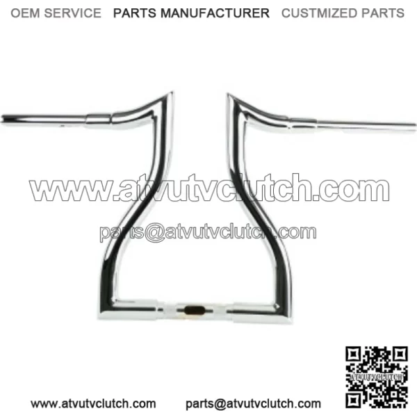 LA Choppers 1-1/2" 14" Chrome Hammerhead Handlebars Harley Road Glide King 15-20 (For: Harley-Davidson)
