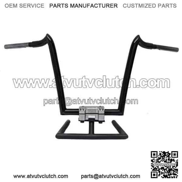KST Kustoms Satin Black 16" Renegade Handlebars Bars Harley FLTR Softail Dyna XL (For: Harley-Davidson)