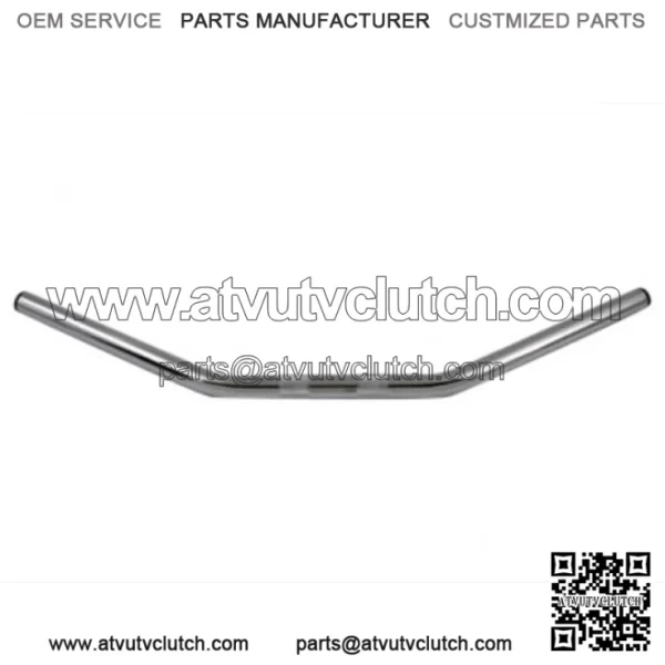 30" Chrome Wide Drag Bars No Dimple Indent Harley Chopper Ironhead Shovelhead XL (For: Harley-Davidson)