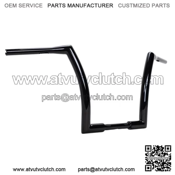 14" Black Fat Monster Ape Hangers Apes Handlebars Harley Softail Dyna Sportster (For: Harley-Davidson)