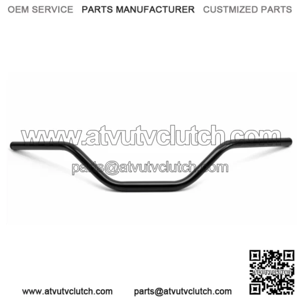 Black 5" Rise Low XLX Drag Bar Flat Track Handlebars Sportster Chopper Custom (For: Harley-Davidson)