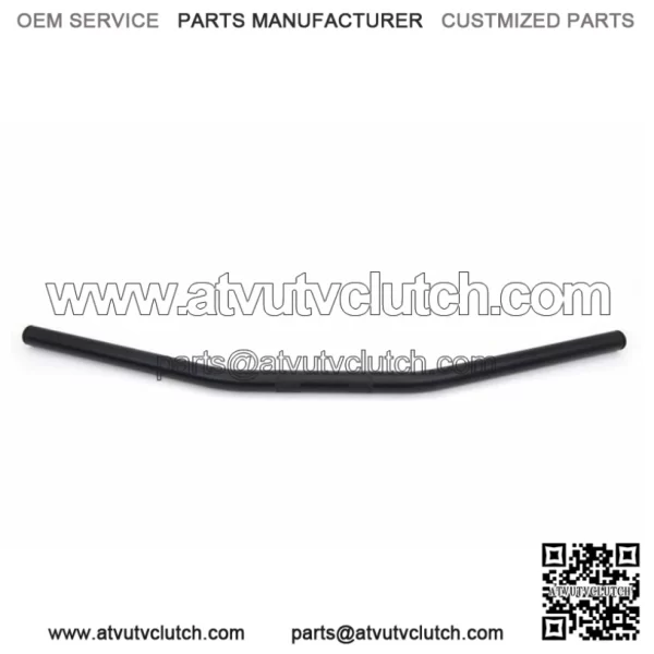 Black 30" Wide Drag Bars No Dimple Indent Harley Chopper Ironhead Shovelhead FL (For: Harley-Davidson)