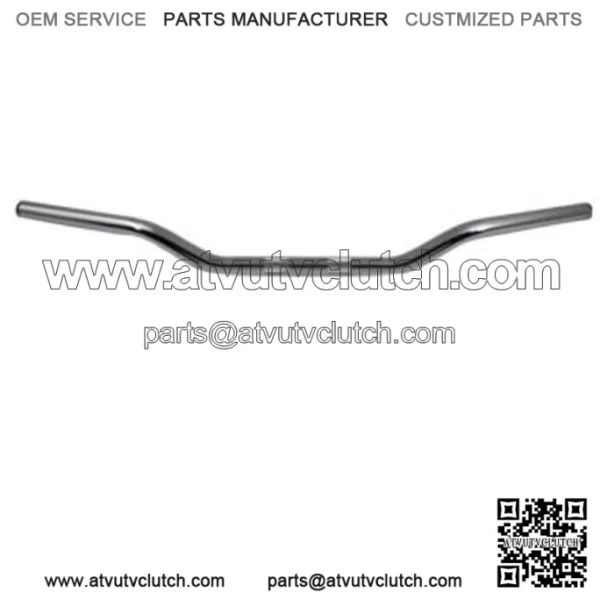Chrome 3" Rise Drag Bar Flat Track Handlebar No Dimple Harley Ironhead Sportster (For: Harley-Davidson)