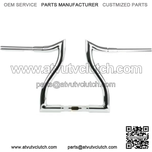 LA Choppers 1-1/2" 12" Chrome Hammerhead Handlebars Harley Road Glide King 15-20 (For: Harley-Davidson)