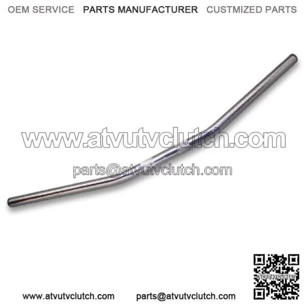 Chrome 32" Drag Bar Handlebar Knurled Smooth Harley Sportster Dyna Chopper XL (For: Harley-Davidson)