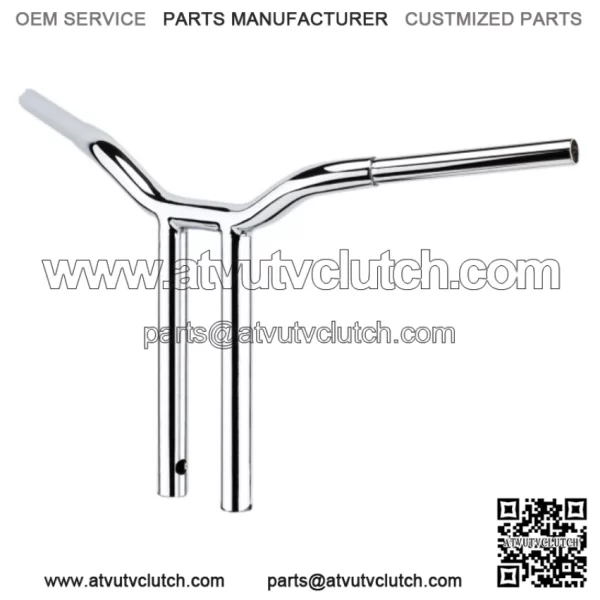 LA Choppers 1 1/4" Chrome Kage Fighter 16" T Bars Straight Handlebars Harley FXD (For: Harley-Davidson)