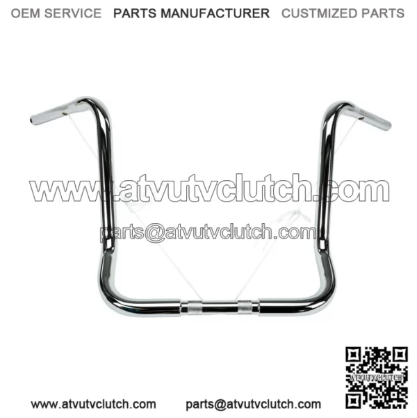 Hard Drive Chrome 1.25" Bagger 18" Apes Apehanger Handlebars Touring Harley 96Up (For: Harley-Davidson)