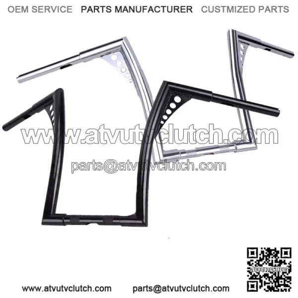 10" 12" 14" 16" Rise Hangers Handlebars For Harley Softail Dyna Sportster XL (For: Harley-Davidson)