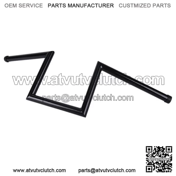 8" Rise 1" Drag Z-Bar Bars Handlebar For Harley Sportster XL 883 1200 Iron 48 72 (For: Harley-Davidson)