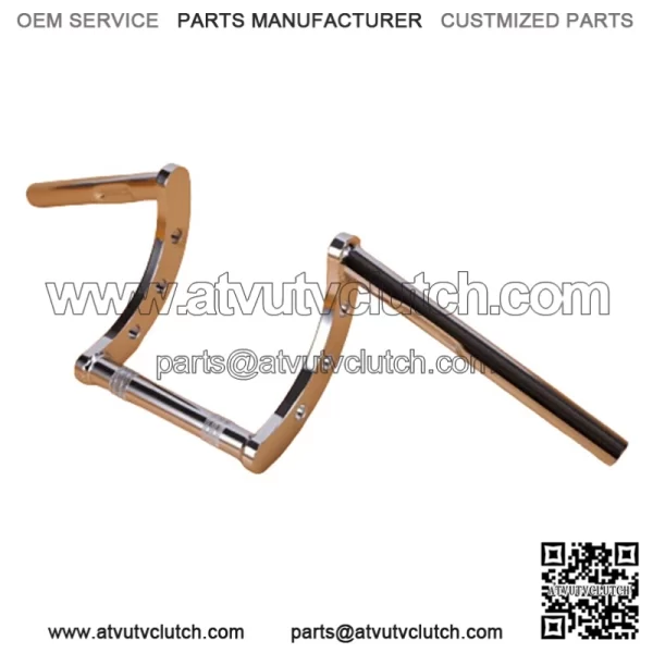 1" Motorcycle Handlebars Drag Z Bar For Harley Touring Dyna Softail Sportster (For: Harley-Davidson)