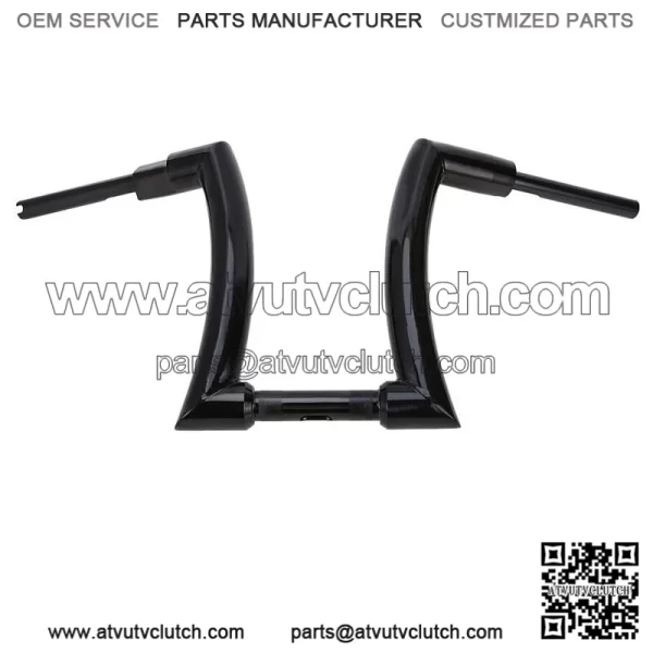 14" Rise 2" Hanger Bar Handlebar For Harley Touring Road King Dyna Sportster (For: Harley-Davidson)