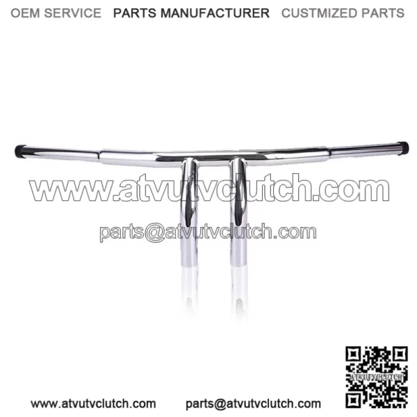 8" Rise T-Bars Handlebars For Harley Touring Dyna Softail Sportster XL 883 1200 (For: Harley-Davidson)
