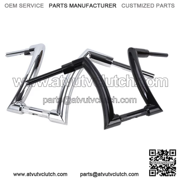 12 14 16" Rise Hanger Bars Handlebars For Harley Dyna FLST FXST Sportster XL