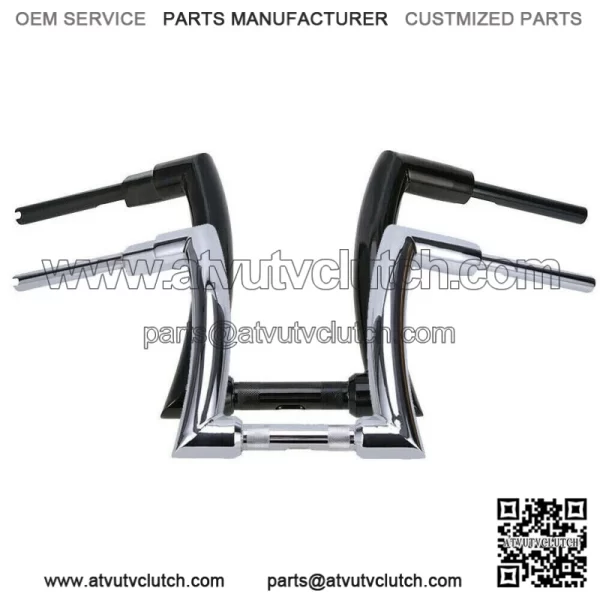 12 14 16" Rise 2" Hanger Handlebars For Harley Sportster XL 883 1200 Dyna