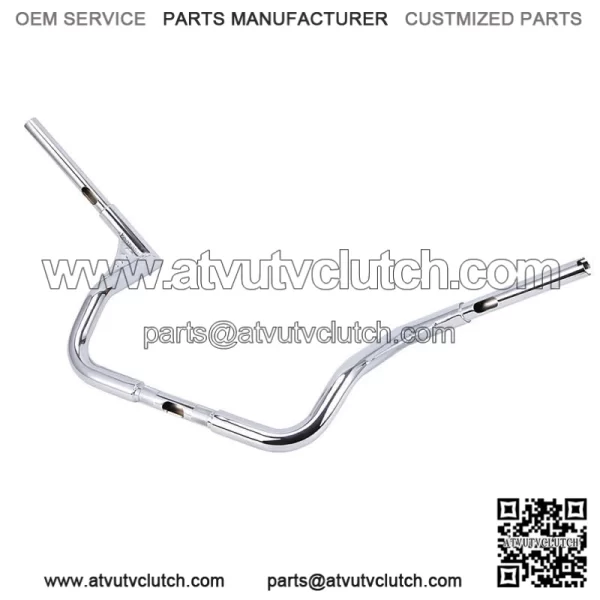 Chrome 12" Rise Hangers Bars Handlebars For Harley Touring Electra Glide (For: Harley-Davidson)