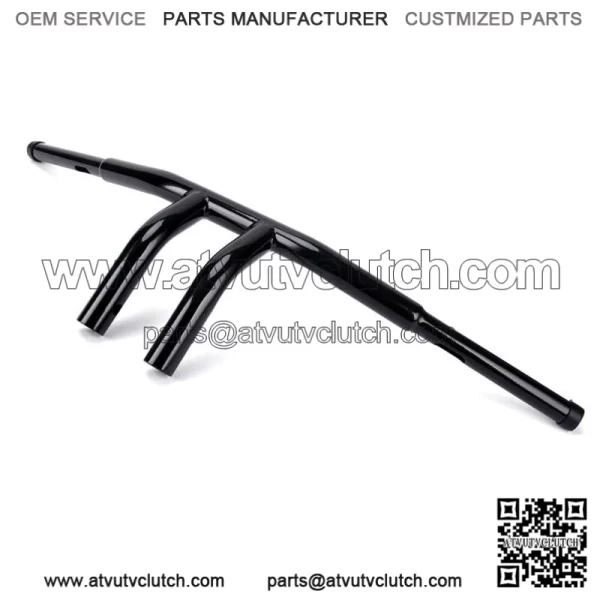 8" Rise Pullback T-Bars Handlebar For Harley Touring Dyna Softail Sportster XL (For: Harley-Davidson)