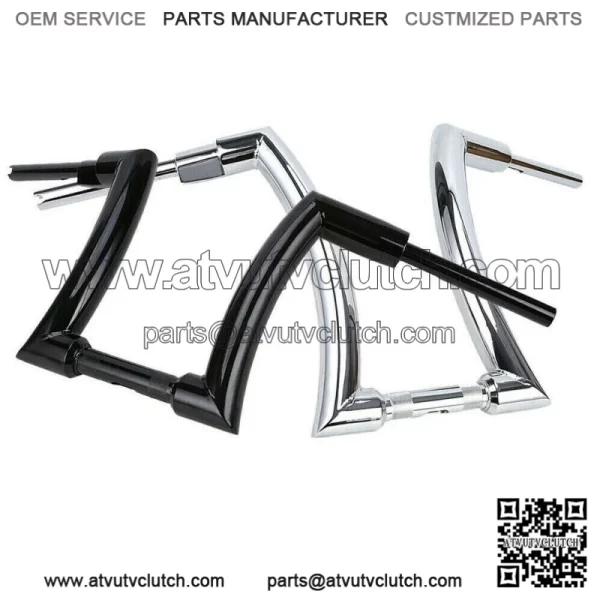 12 14 16" Rise Hanger Bars Handlebars For Harley Dyna Sportster XL FLST FXST (For: Harley-Davidson)