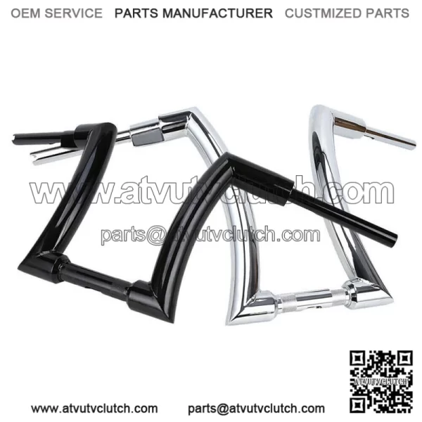 12 14 16" Rise Hanger Handlebar For Harley Touring Softail Dyna Sportster XL (For: Harley-Davidson)