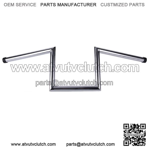8" Rise Hanger 1" Drag Z Bars Handlebar For Harley Sportster XL883 1200 Dyna (For: Harley-Davidson)