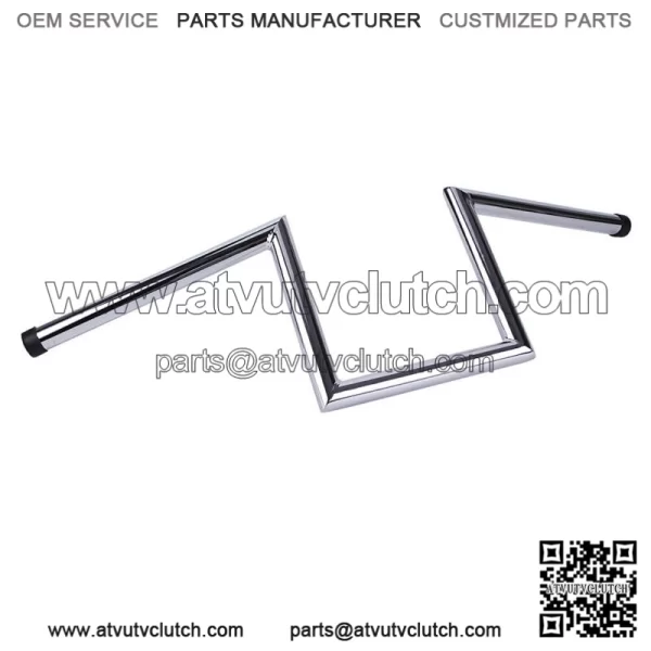 8" Rise Hanger Drag Z Bars Handlebars For Harley Chopper Bobber Cafe Racer (For: Harley-Davidson)
