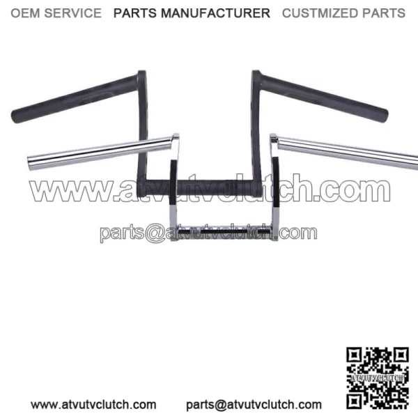 1" Motorcycle Drag Z Bar Handlebar For Harley Touring Dyna Softail Bobber Custom (For: Harley-Davidson)