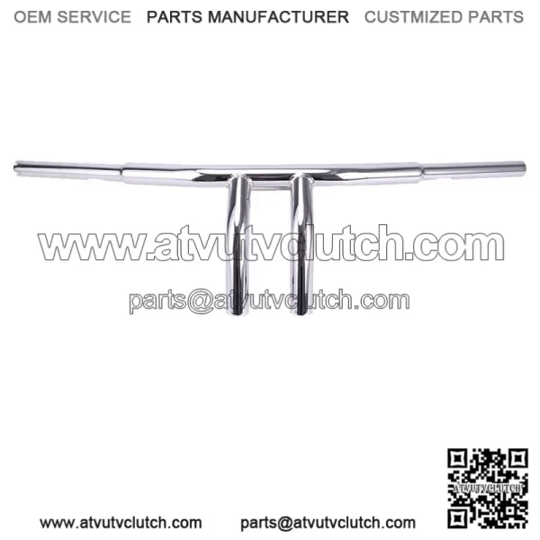 Motorcycle 8" Rise T-Bars Handlebars For Harley Touring Sportster Dyna Softail (For: Harley-Davidson)