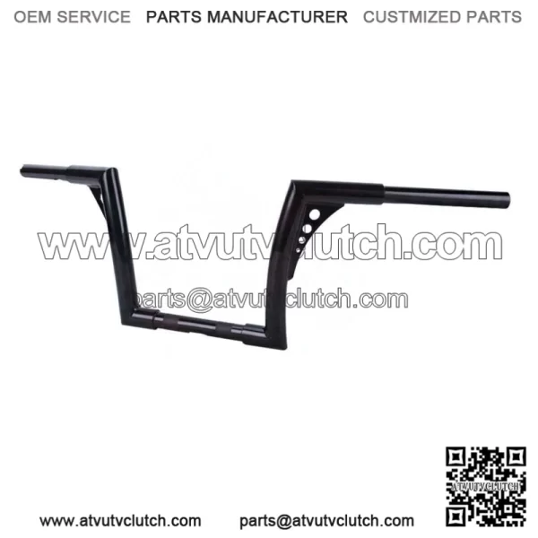 1-1/4" Fat 10" Rise Hangers Handlebar For Harley Dyna Softail Motorcycle (For: Harley-Davidson)