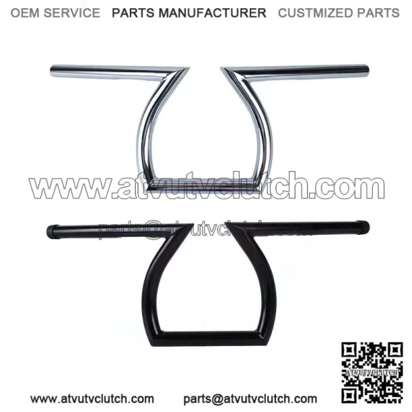 Motorcycle 1" 25mm Handlebars Z Bar Drag Bars For Harley Sportster XL 883 1200 (For: Harley-Davidson)