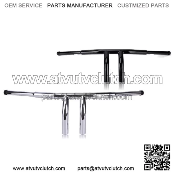 8" Rise T-Bar 1-1/4" Bars Handlebars For Harley Touring Road King Electra Glide (For: Harley-Davidson)