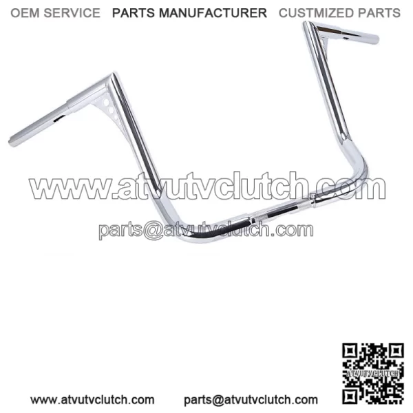 16" Rise Hanger Handlebars For Harley Touring Dressers  Baggers FLHT 1982-21 (For: Harley-Davidson)