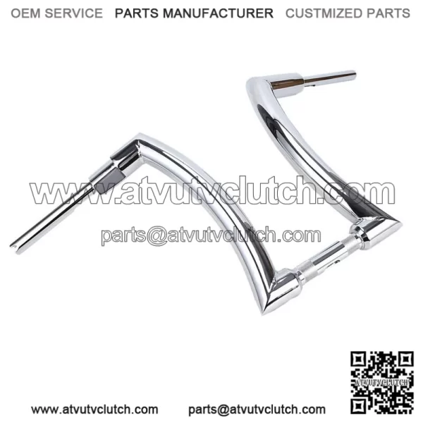 16" Rise 2" Hanger Handlebars For Harley Touring Dyna Sportster XL 883 1200 (For: Harley-Davidson)