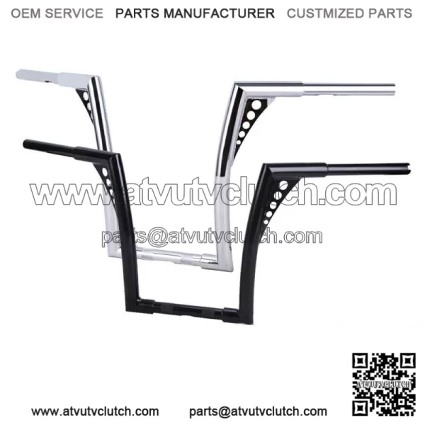 10" 12" 14" 16" Rise Hanger Bars Handlebars For Harley Sportster XL 883 1200 (For: Harley-Davidson)