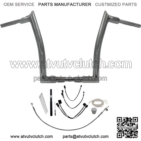 EZ Install 14" Ape Hanger Handlebar Kit 2021-2022 Harley Road King