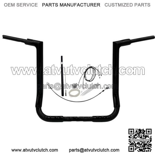 EZ Install 16" Flat Top Handlebar Kit 2021-2022 Harley Touring CVO