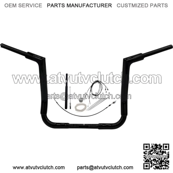 EZ Install 14" Flat Top Handlebar Kit 2021-2022 Harley Touring CVO