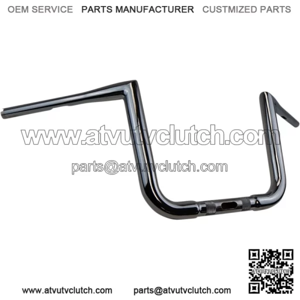 Chrome 10" Ape Hanger Handlebars 15-20 Harley Road Glide FLTRX