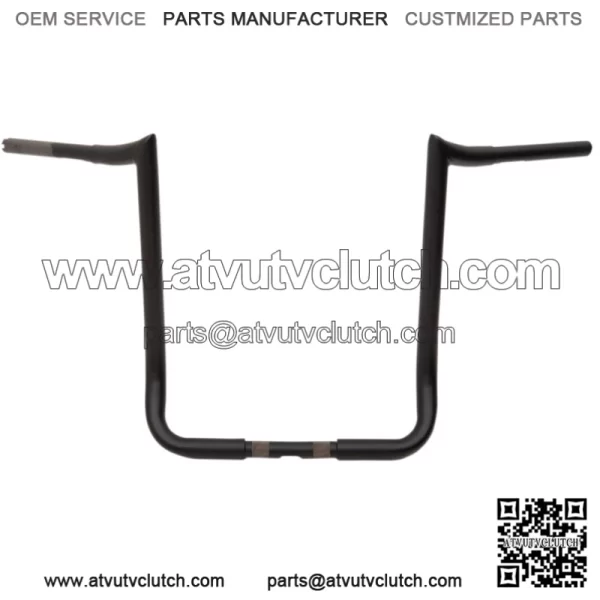 Flat Black 18" Prime Ape Handlebar for 83-19 Harley Touring FLHT