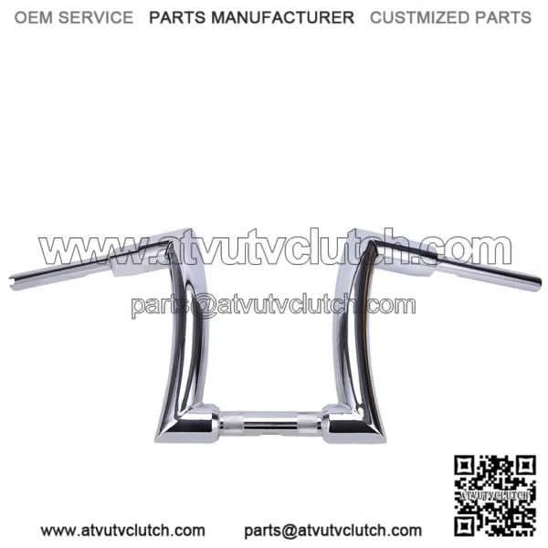 Chrome (12") Hanger Bars Handlebars For Harley Dyna FLST FXST Sportster XL