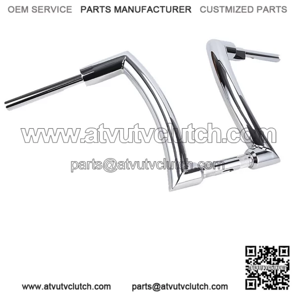 Chrome (14") Hanger Bars Handlebars For Harley Dyna FLST FXST Sportster XL