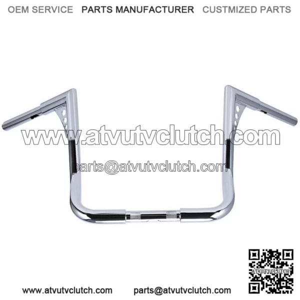 14" Rise Chrome Handlebars For Harley Touring Electra Glide 1982-2021